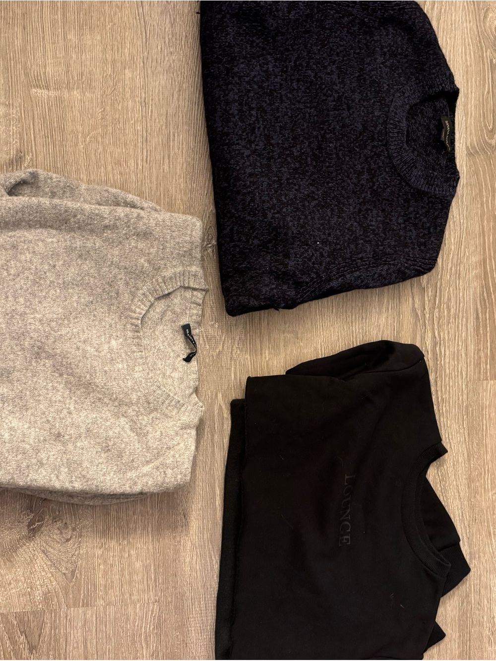 3 sweaters